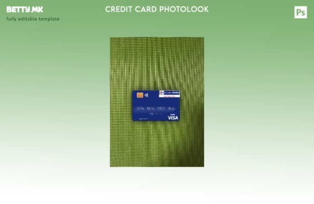 модерен стил Кенија Гардијан банка виза дебитна картичка photolook пред шаблон